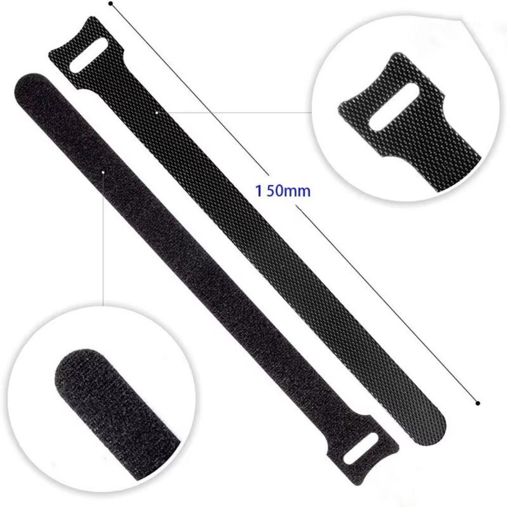 50Pcs 150mmx12mm Cable Ties T-shaped Cable Management Ties Portable Cable Organizer  Home