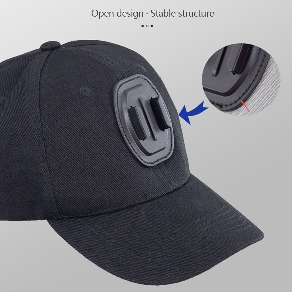 Adjustable Canvas Sun Hat Cap for Gopro Hero 12 11 10 9 8 7 6 5 4 3 Insta360 X3 X2 Eken SJCAM DJI OSMO Sport Action Camera