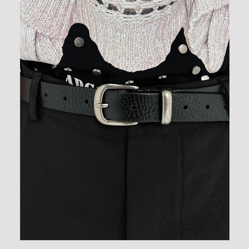 First Layer Cowhide Belt Men'S Retro Oil Wax Pin Buckle Leather Belt Men'S Cowhide Vegetable Tanned Belt Gift