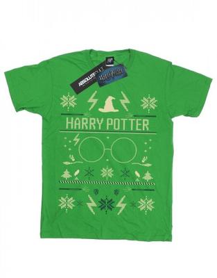 Boys Christmas Pattern T-Shirt