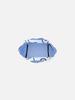 Marimekko Piirto Unikko Lunchbag Tote Bag (Japan Exclusive) Women's, 52152259294020, Light Blue x Black