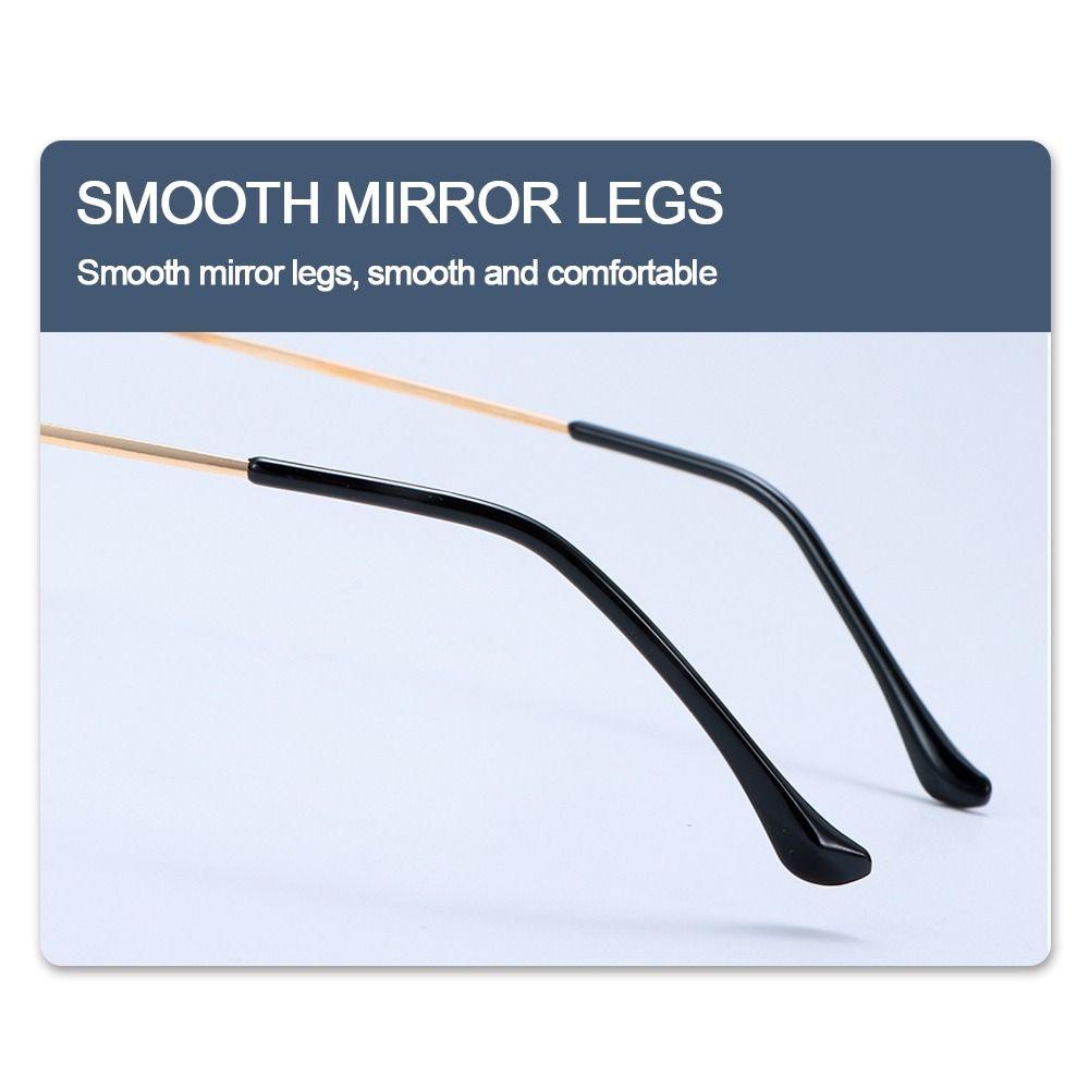 Light Anti Glare Round Frame Gaming Glasses Computer Goggles Eyewear Blue Light Blocking Glasses