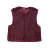 Zbzr Autumn New Women Clothes Western Style Versitile Fashion Sleeveless Faux Fur Short Vest 1255799