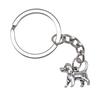 Poultry Farm Chicken Rooster Keychain for Men High Quality Initial New Year Gift Hip Hop Bag Accessory