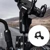 Universal Fast Removal 25mm Motorcycle Handlebar Phone Holder Rack Quick Detach Base for Mobile Devices Ball Head Mounts