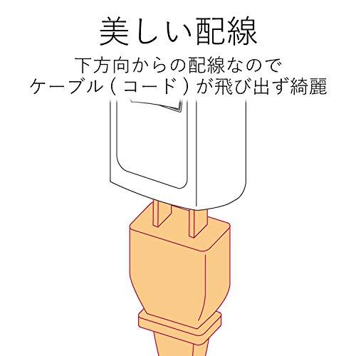 ELECOM Power Tap Triple Tap Lightning Guard Bulk Switch 1 Port White T-KTR02WH