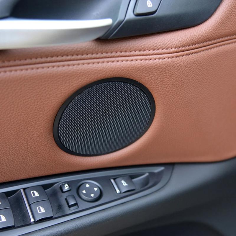 F15 F16 Auto Vorder- Hintertür Links Rechts Hupe Lautsprecher Gitter Sound Audio Abdeckung Ersatz für BMW X5 X6 2014-2018