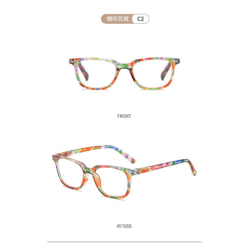 Reading Glasses for Women Black Flower Vintage Anti Blue Light Presbyopia Eyeglasses Computer Hyperopia Eyewear+1.0 +1.5 +2.0