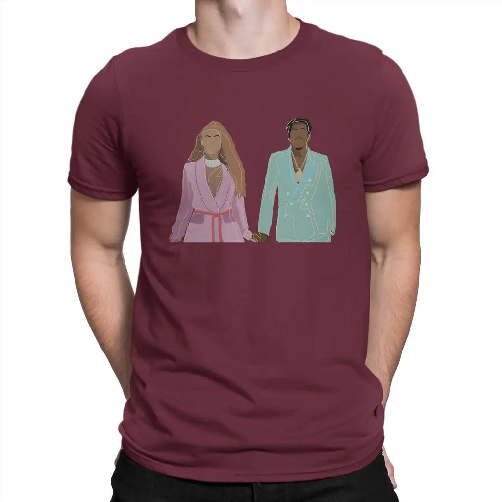 Hand By Hand Herren T-Shirt Beyonce Rundhals Kurzarm Stoff T-Shirt Humor Top Qualität Geburtstagsgeschenke