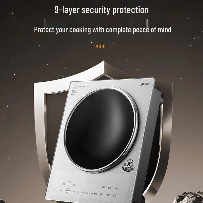 Midea 3300W Multi-functional Concave Induction Cooker