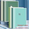 Thickened B5 Softcover Stitch-Bound A5 Lined Notebook for Students & Office.