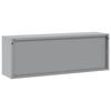 Tool Cabinet with Storage Black and Grey 100 x 25 x 35 cm