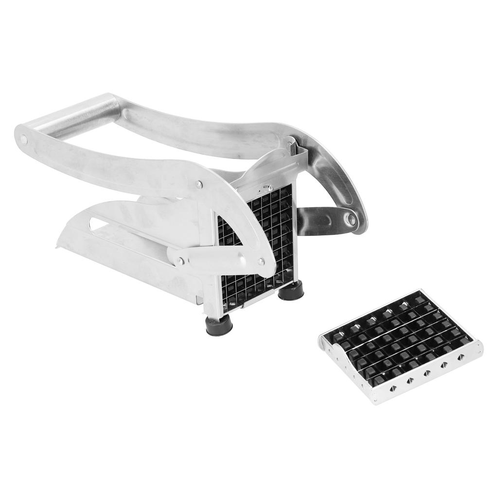 French Fry Cutter Stainless Steel Potato Strip Chopper Cutting Machine for Household Kitchen