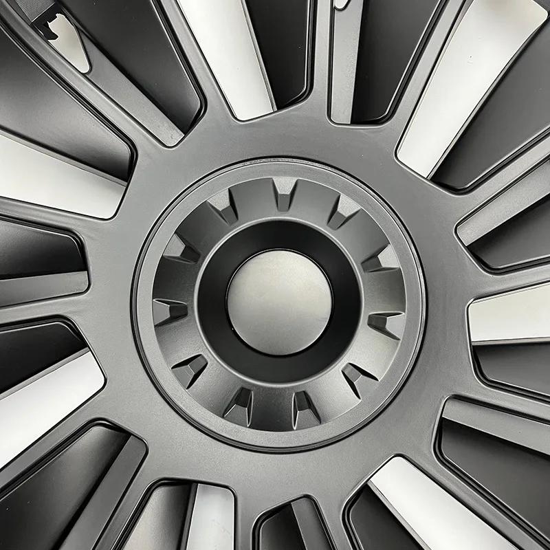 For Tesla Model Y Replacement Wheel Hubcaps 19 Inch Hub Cap ModelY Full Rim Cover Exterior Modified Accessories 2023 2022 2021