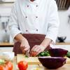 Red Brown Kitchen Half-Length Short Apron Household Cleaning Chef Apron Kitchen Men'S Hotel Restaurant