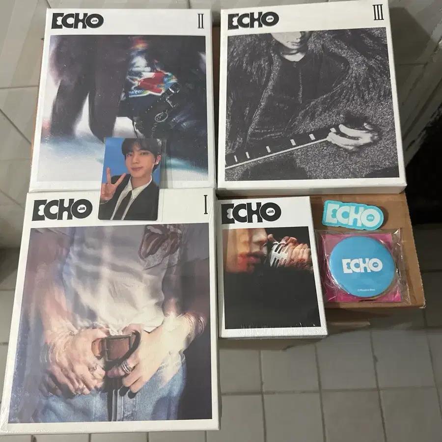 ECHO JIN Album (3 Types) & Accessory Photocard