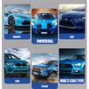 1/2/3/4/5M Auto-Innenraum RGB LED Lichtleiste Umgebungsneon Unsichtbares Licht USB Glasfaser Atmosphärenlampe unterstützt APP-Steuerung