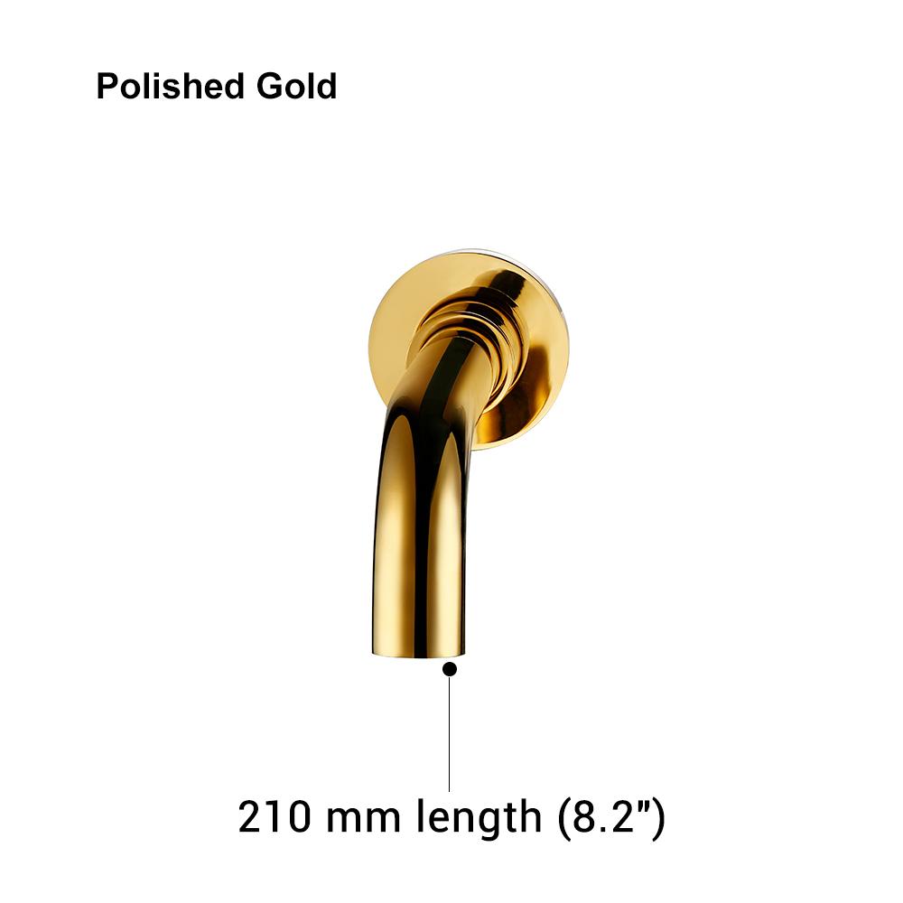 Bagnolux Black Brushed Polished Chrome Stainless Steel Rose Gold Brass Round Bathtub Spout Basin Bathroom Faucet