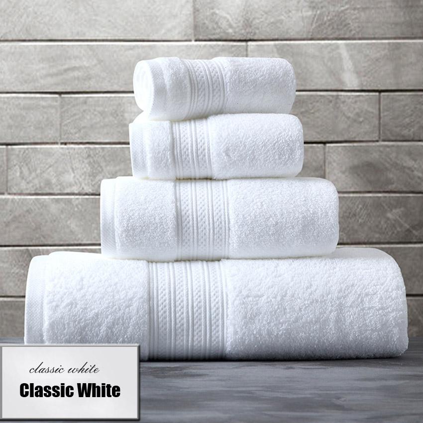 Large Thick Towel Set Solid Color 100% Cotton Bath Towel Bathroom Hand Face Shower Towels For Adults Home Hotel toalla de ducha