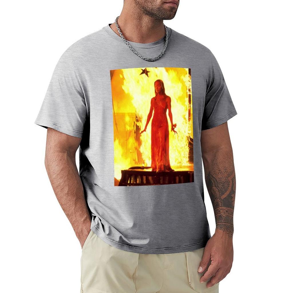 Carrie 1976, Horror Fan Gift T-Shirt Anime T Shirts Oversized Graphic Tee Korean Fashion Graphics Men'S Clothing