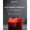 Graveur Laser 3W AlgoLaser Pixi Écran Tactile 3,5” Haute Précision Machine de Gravure Laser Pour Bois/Métal/Verre Etc Noir