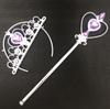 Frozen Princess Elsa Costume with Crown, Wand, Braids & Gloves