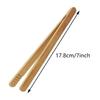 2Pcs Magnetic Bamboo Toast Tongs Wooden Tongs Durable And Stylish Kitchen Tool For Hot Bread, Fruits, Cheese