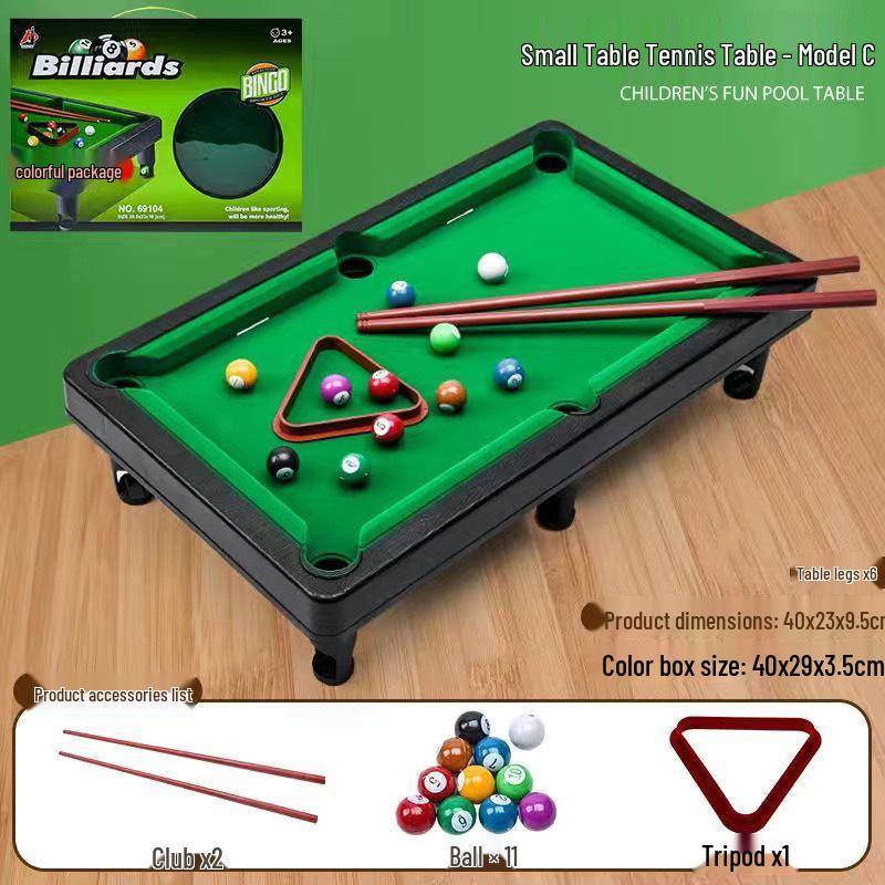 Realistic Mini Billiard & Soccer Table - Interactive Parent-Child Indoor Toy
