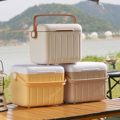 6L Camping Cooler Box Multipurpose Portable Ice Bucket for Camping Picnic Beach Drink Beverage Fishing