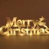 String Light 3D Hanging Light Merry Christmas Letter Christmas Garland Decoration  Christmas Party