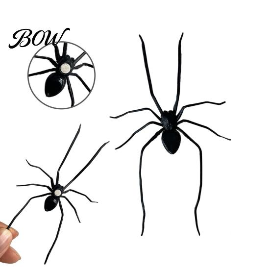 Halloween Home Decoration 3D Spider Fridge Magnet, Spooky Realistic Magnetic for Themed Decor Refrigerator, Car Surface, Garage Door, Parties, Office