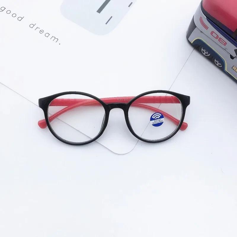 7PCS Kids Anti Radiation Blue Light Glasses Replaceable Lens Kids Protect Eye Glass for Kids Eyewear