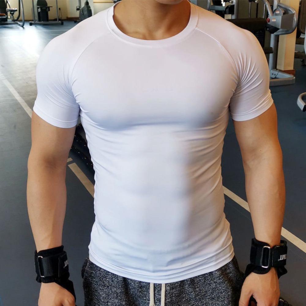 Quick Dry Sports Top Casual Running Speed Dry Clothing New Stretch Bodysuit  Men