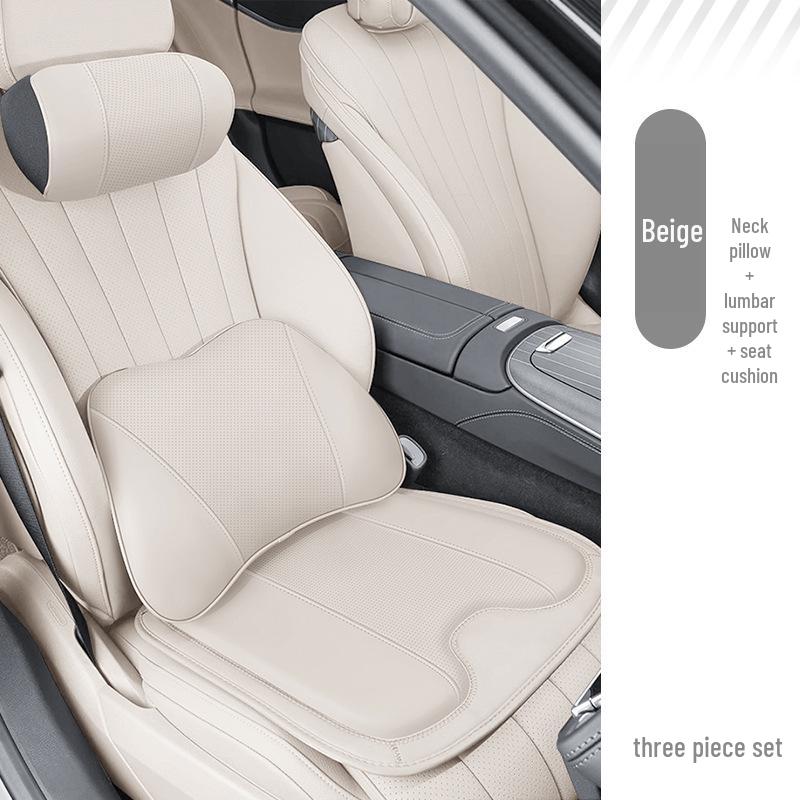 Headrest & Lumbar Support Cushion for Lynk & Co 01-09 New Energy Vehicles.