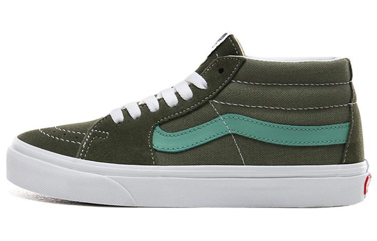 Vans Retro Sport Sk8 Mid Deep Lichen Green VN0A3WM3VY0 36.5