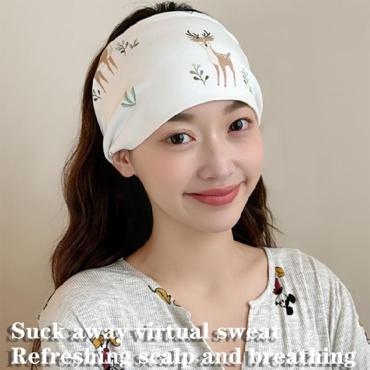 Double Layer Warm Cotton Nursing Cap For Sensitive Skin Stretchy Postpartum Head Cover Maternity Beanies For Women