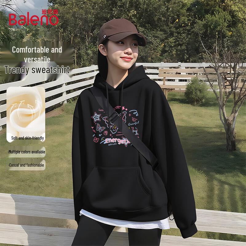 Baleno Damen Grafik Kapuzensweatshirt