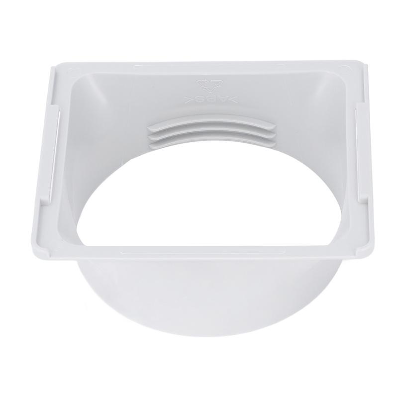 Air Conditioner Exhaust Hose Coupler Easy Installation ABS  Thread Design Portable Exhaust Duct Hose Adapter for Home