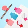 Self Adhesive Pencil Holder Adjustable Leather Pen Loop Portable Elastic Pen Clips for Notebook Journals Clipboards Pen Holder