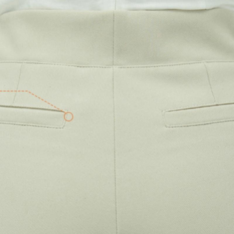 Baiyu Womens Polyester Twill Pants 3 Pack Ttsw