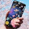 For Google Pixel 9a 3D Relief Flower Emboss Soft Silicone Case Cartoon Painted Back Cover for Google Pixel 9a 9 A 3D Relief Case