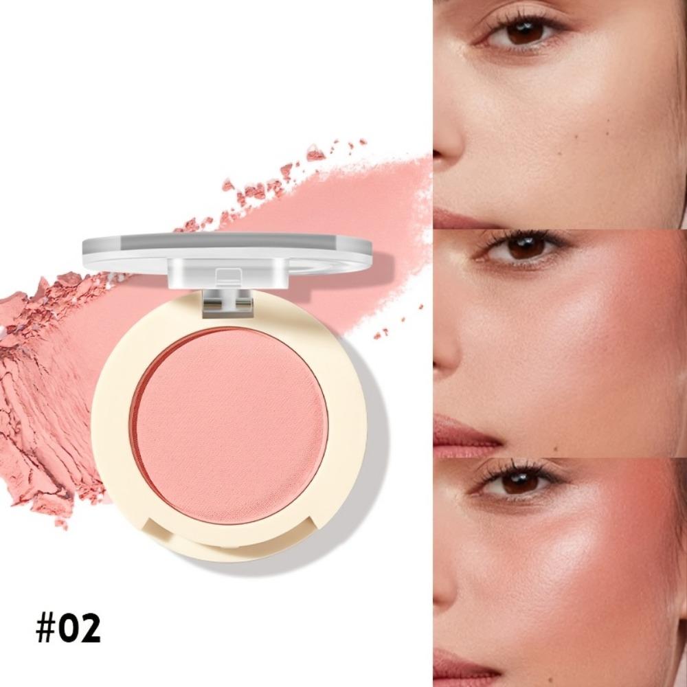 Natural-looking Matte Blush Cream In 12 Shades for Bare Makeup Look