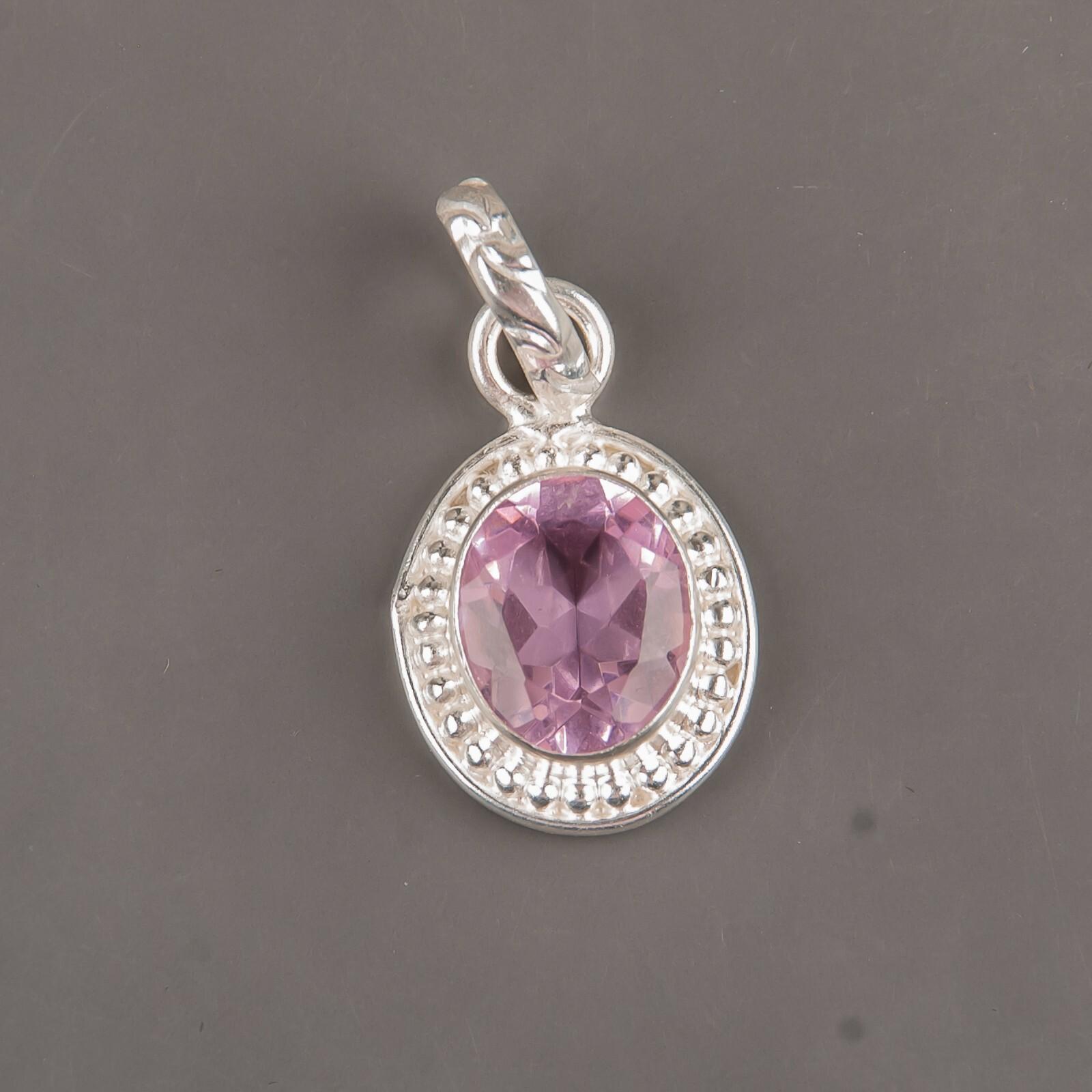 

Морганит Драгоценный камень Ювелирное изделие из стерлингового серебра 925 пробы Подвеска ручной работы 1,20 Для подарка PP-7-11