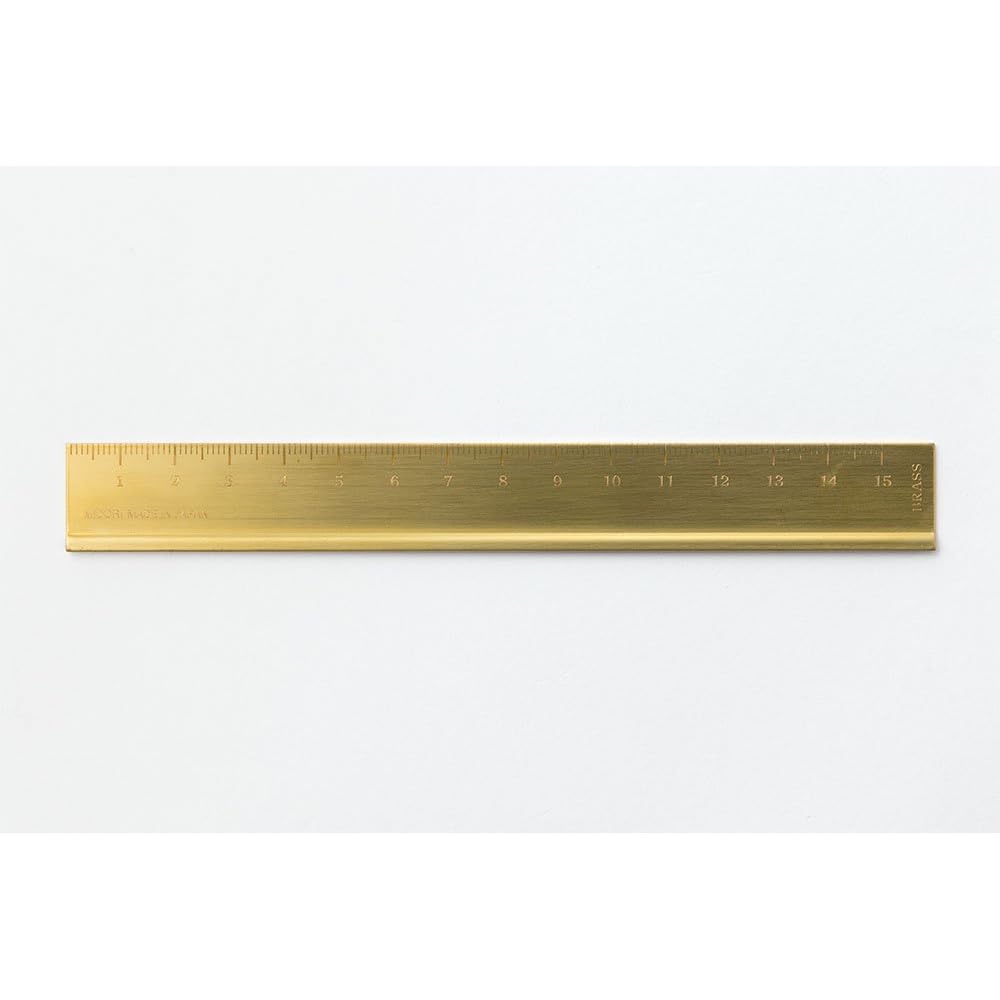 Travelers Company Midori Solid Brass Ruler 42167006