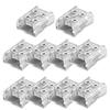 10Pcs 2P 8MM 10MM LED Strip Connector Screw Fixing Connection Connector Terminal LED Strip Light Wire Connection