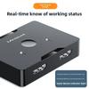 4K HDMI Switch 2 in 1 Out Bi Directional Splitter Converter with High Speed Cable for Ultra HD Devices