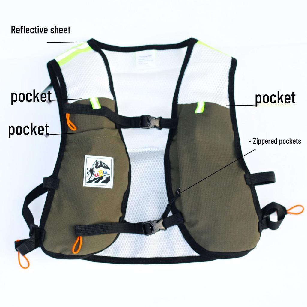 New Cycling & Running Breathable Sports Vest for Hiking, Off-Road, and Marathon