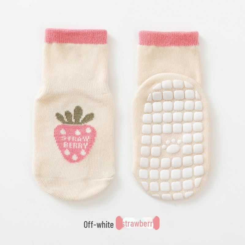 

25 шт. в упаковке весенних детских носков - милые носки-тапочки из чесаного хлопка в горошек с рисунком для малышей и детей постарше Size S 0-1 Year