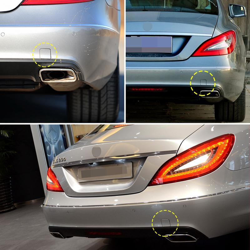 For Mercedes W218 Car Rear Bumper Tow Hook Cover Cap Black For Benz CLS Class CLS200 CLS300 CLS350 2012-2013 2188850723