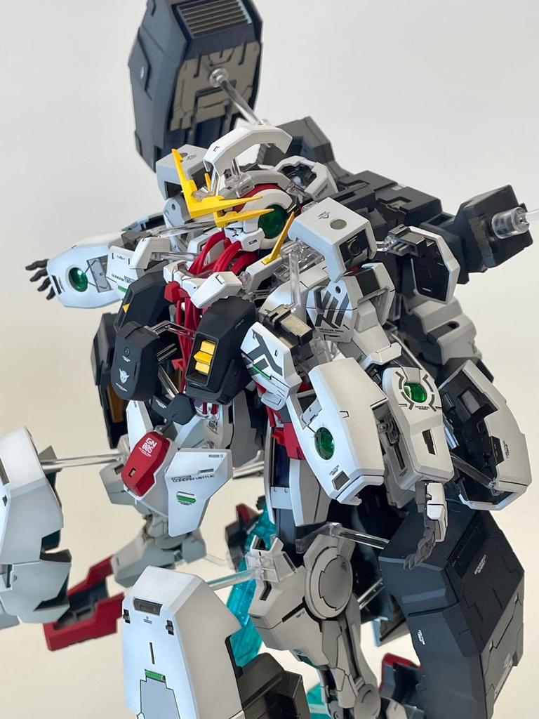 MG 1100 Gundam Virtue Armor Separation Effect Action Base + Water-Transfer Decals [Used]